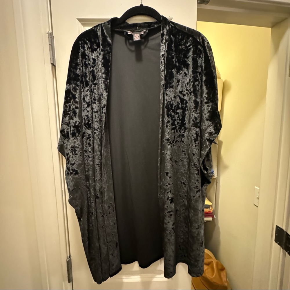 Victoria's Secret Black Luxe Wrap